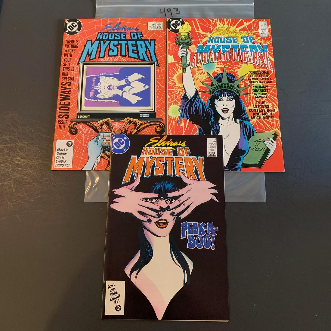 Elvira's House of Mystery Comic Lot: We are a Veteran Owned and Operated Auction House. All Shipping and handling is done is house. We are now accepting consignments! Happy Bidding!