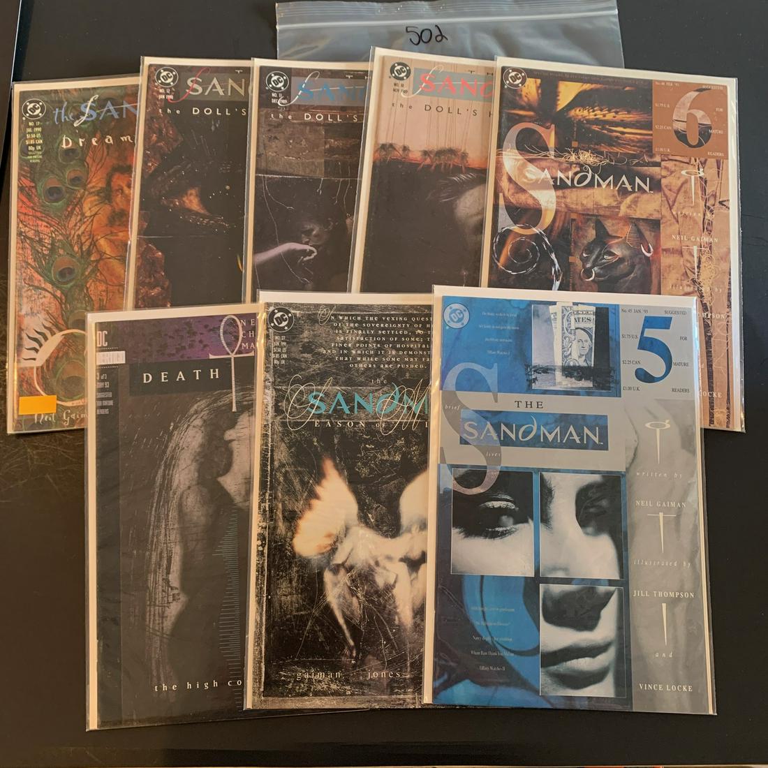 Sandman & Sandman related comic lot (1 of 1)