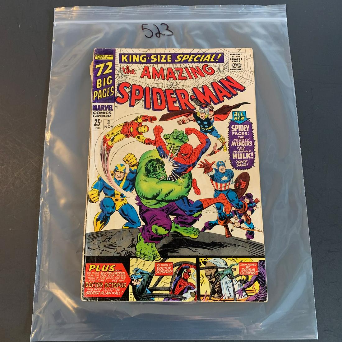 Amazing Spider-man Annual 3 (1 of 2)