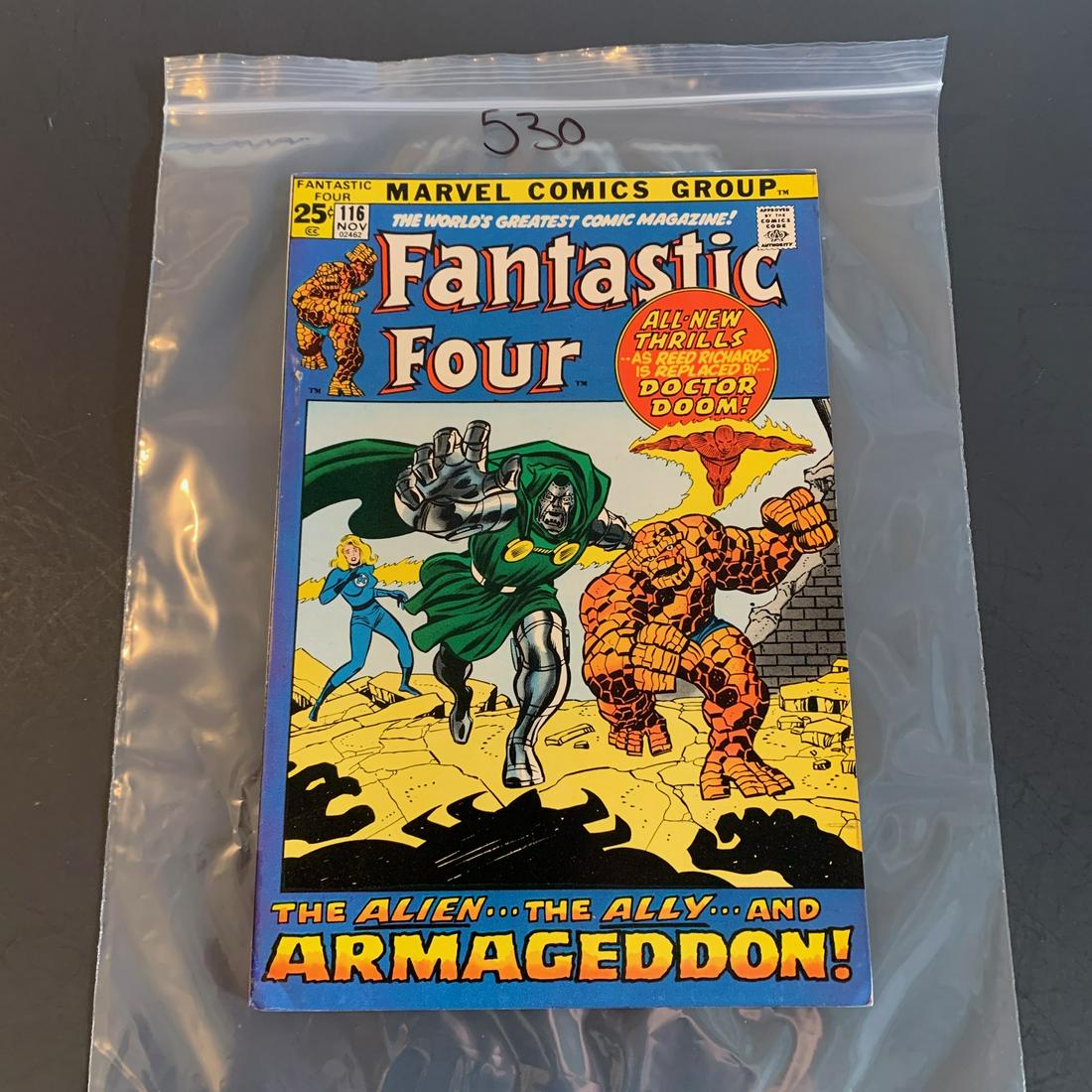 Fantastic Four 116: We are a Veteran Owned and Operated Auction House. All Shipping and handling is done is house. We are now accepting consignments! Happy Bidding!
