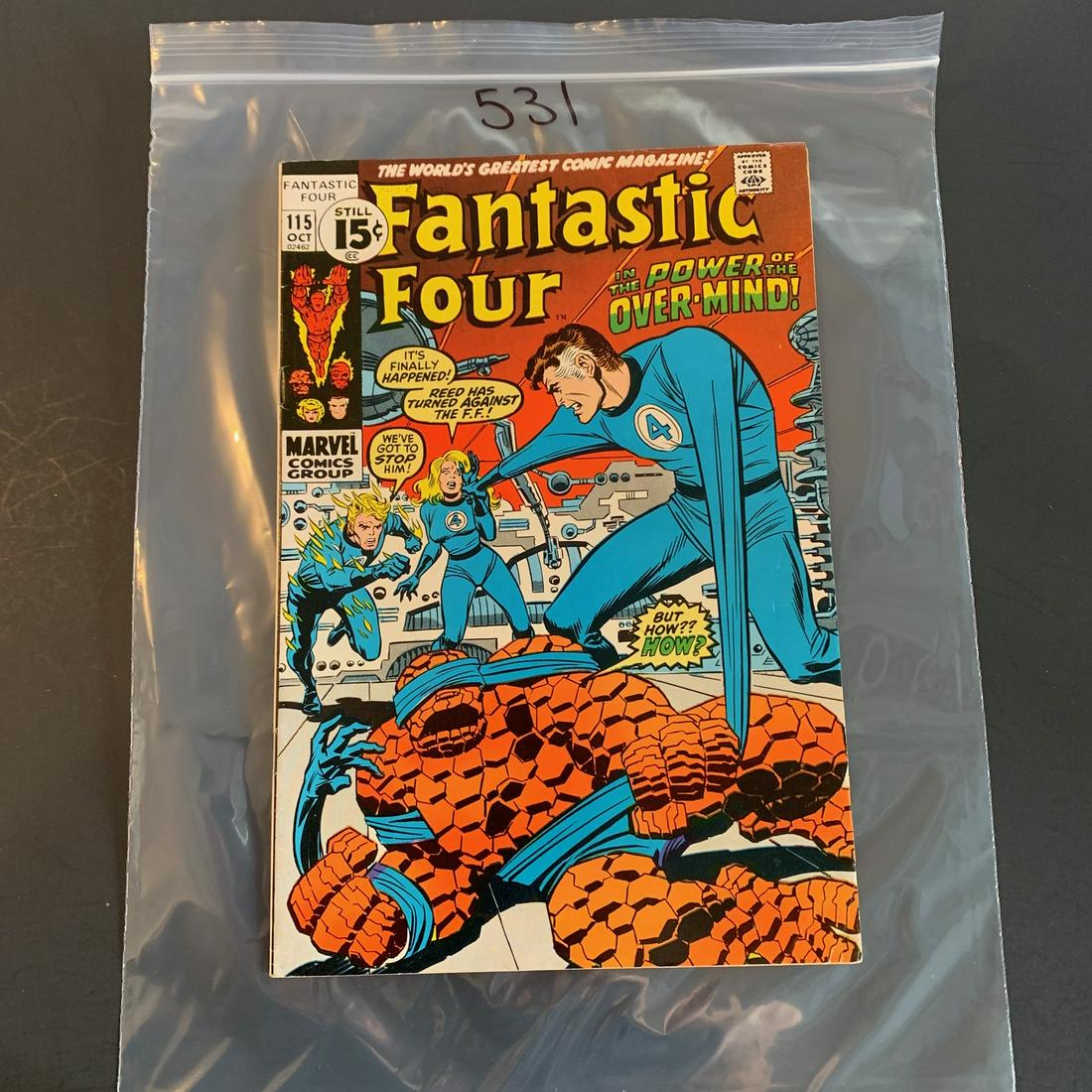 Fantastic Four 115: We are a Veteran Owned and Operated Auction House. All Shipping and handling is done is house. We are now accepting consignments! Happy Bidding!