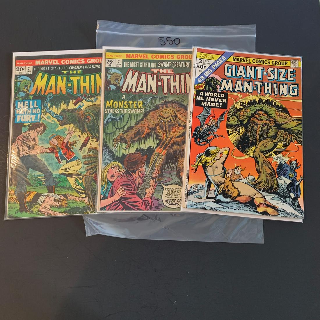 Man thing 1st Bronze Age Series lot (1 of 1)