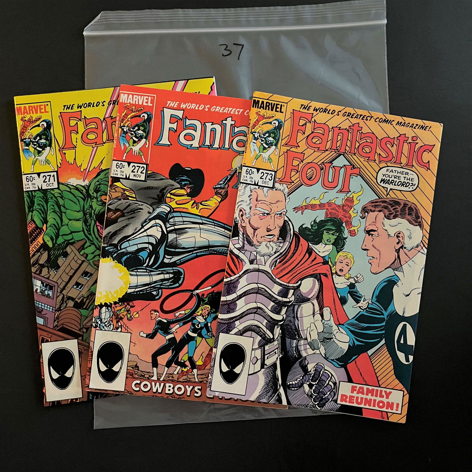 Fantastic Four 271,272,&273 Key Issues! (1 of 1)