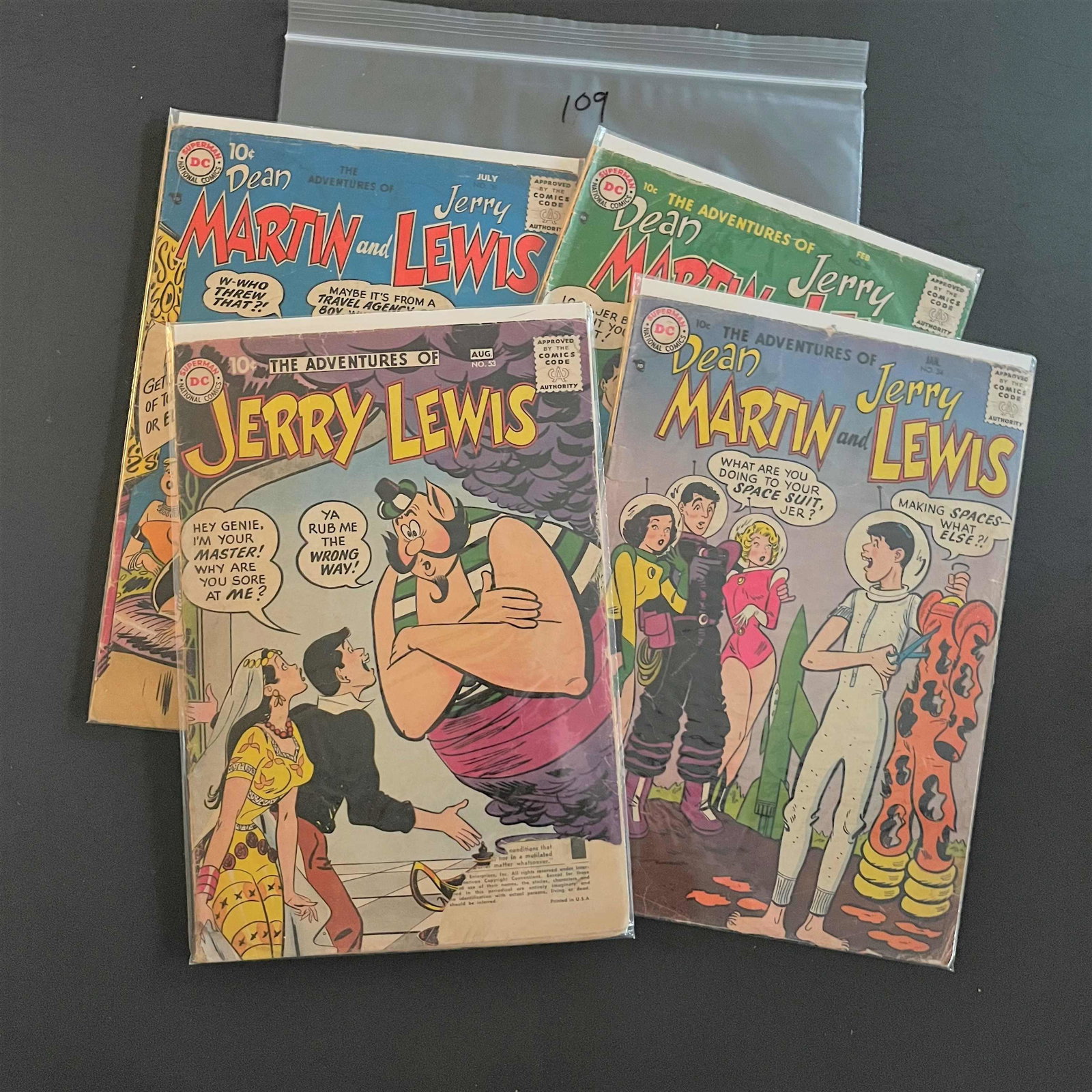 Jerry Lewis & Dean Martin Golden Age Lot: We are a Veteran Owned and Operated Auction House. All Shipping and handling is done is house. We are now accepting consignments! Happy Bidding!