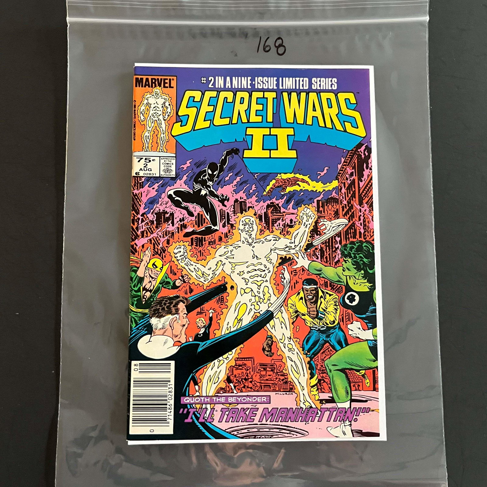 Secret Wars II #2 Newsstand Edition (1 of 2)