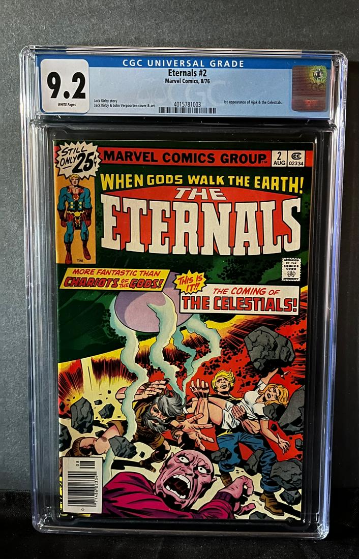 Eternals 2 CGC 9.2 1st app Ajak & Celestials (1 of 1)