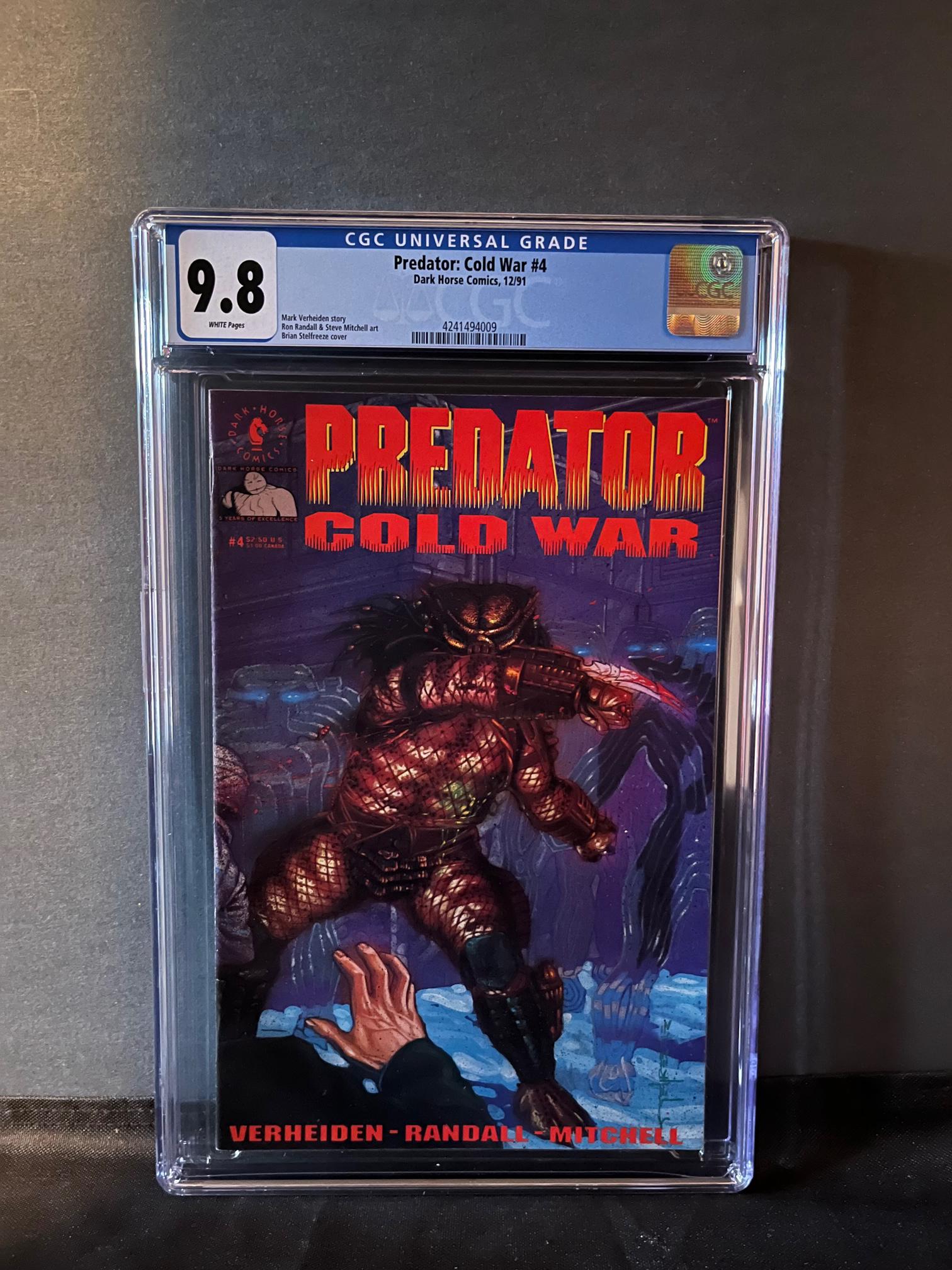 Predator Cold War 4 CGC 9.8 (1 of 1)