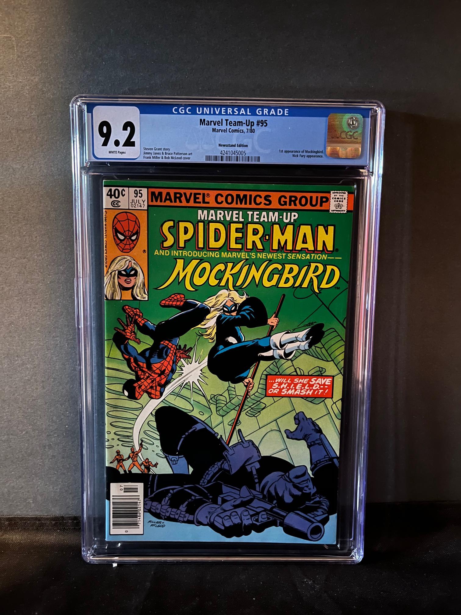 Marvel Team Up 95 CGC 9.2 1st app Mockingbird (1 of 1)