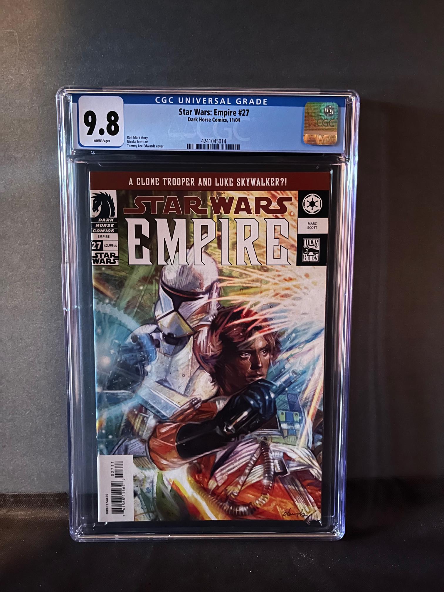 Star Wars Empire 27 CGC 9.8 (1 of 1)