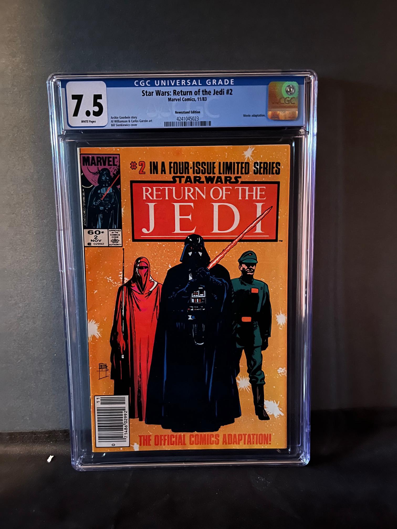 Star Wars: Return of the Jedi 2 CGC 7.5 Newstand Ed. (1 of 1)