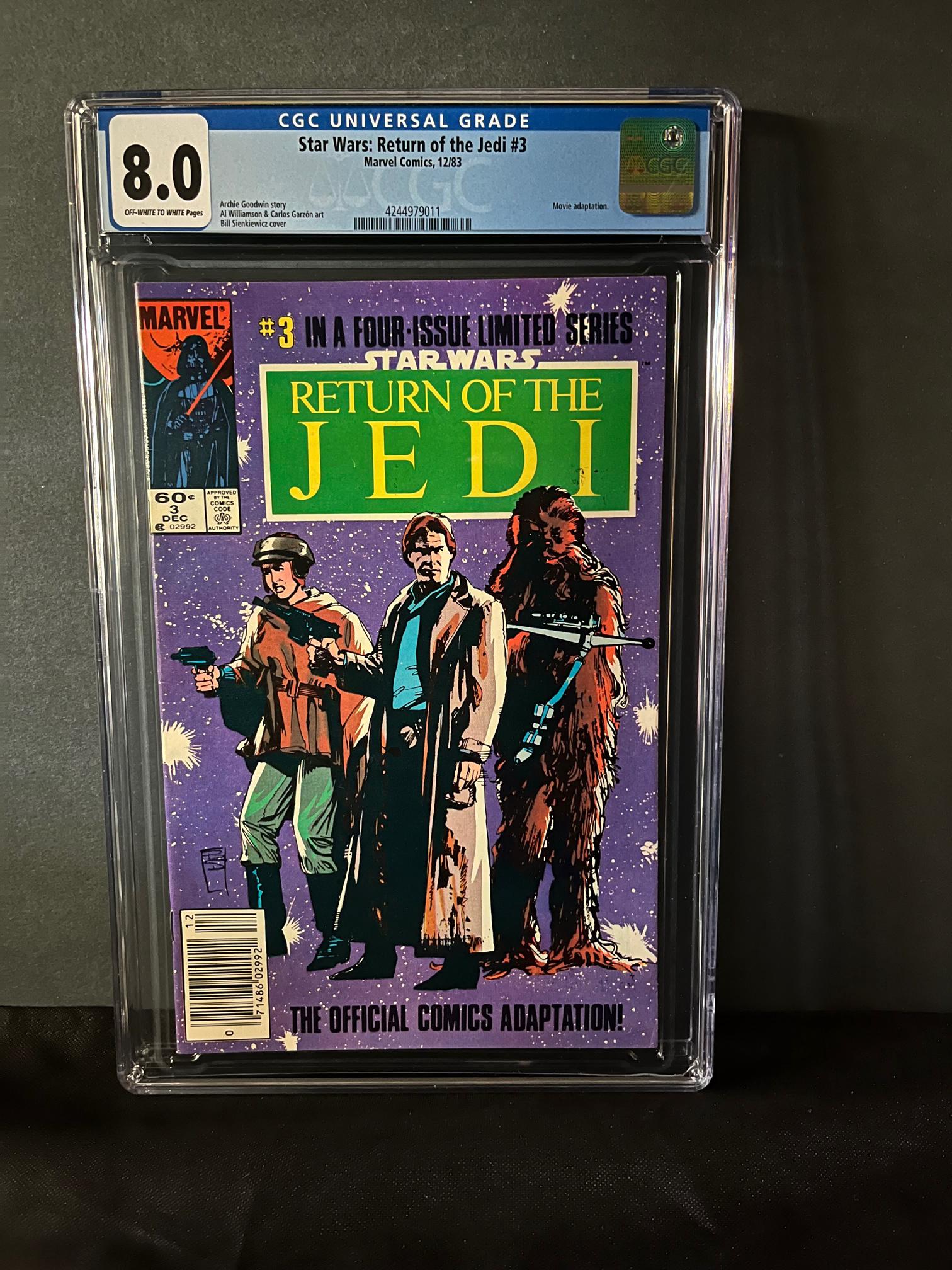 Star Wars: Return of the Jedi 3 CGC 8.0 (1 of 1)