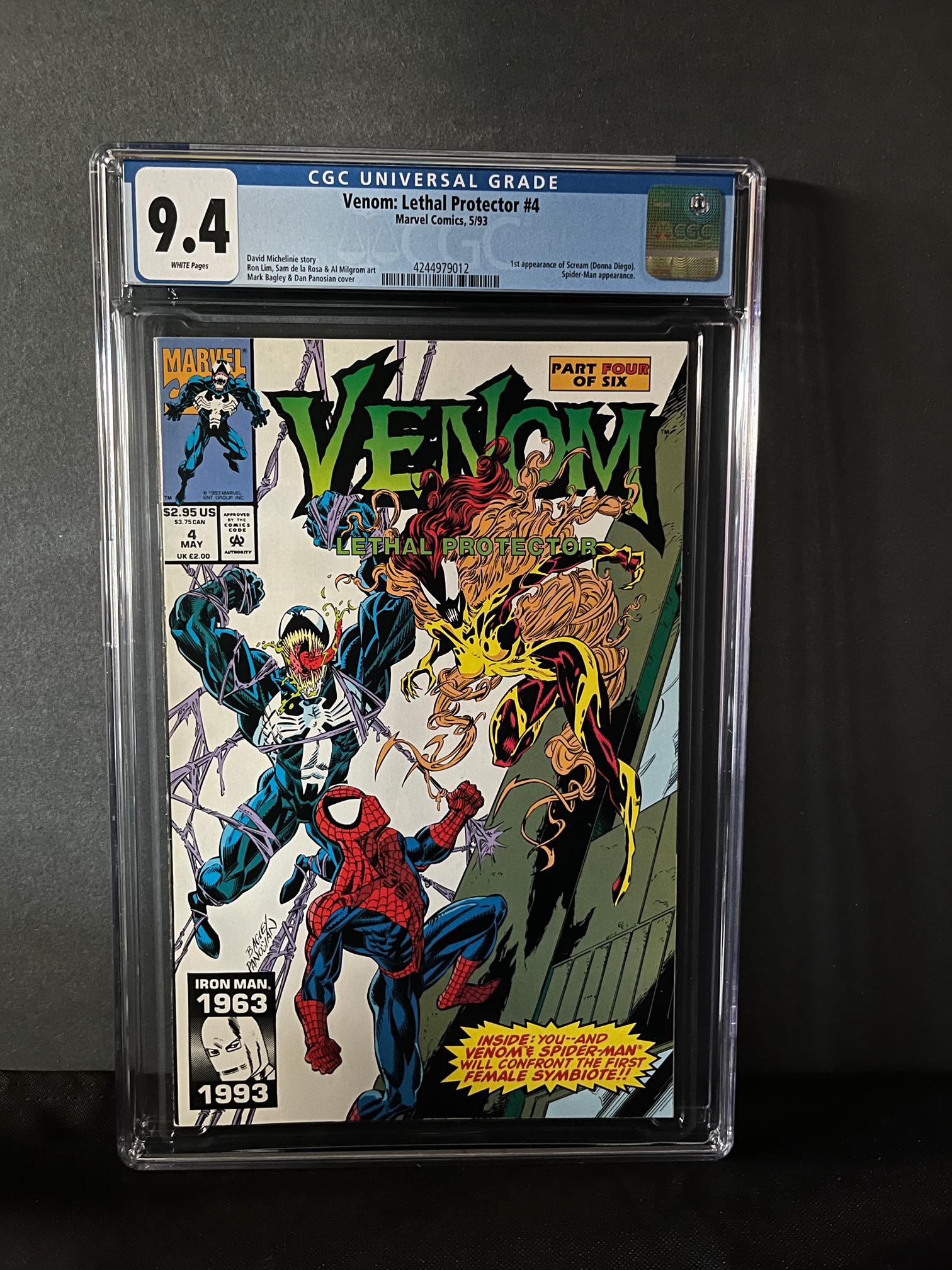 Venom Lethal Protector 4 CGC 9.4 (1 of 1)