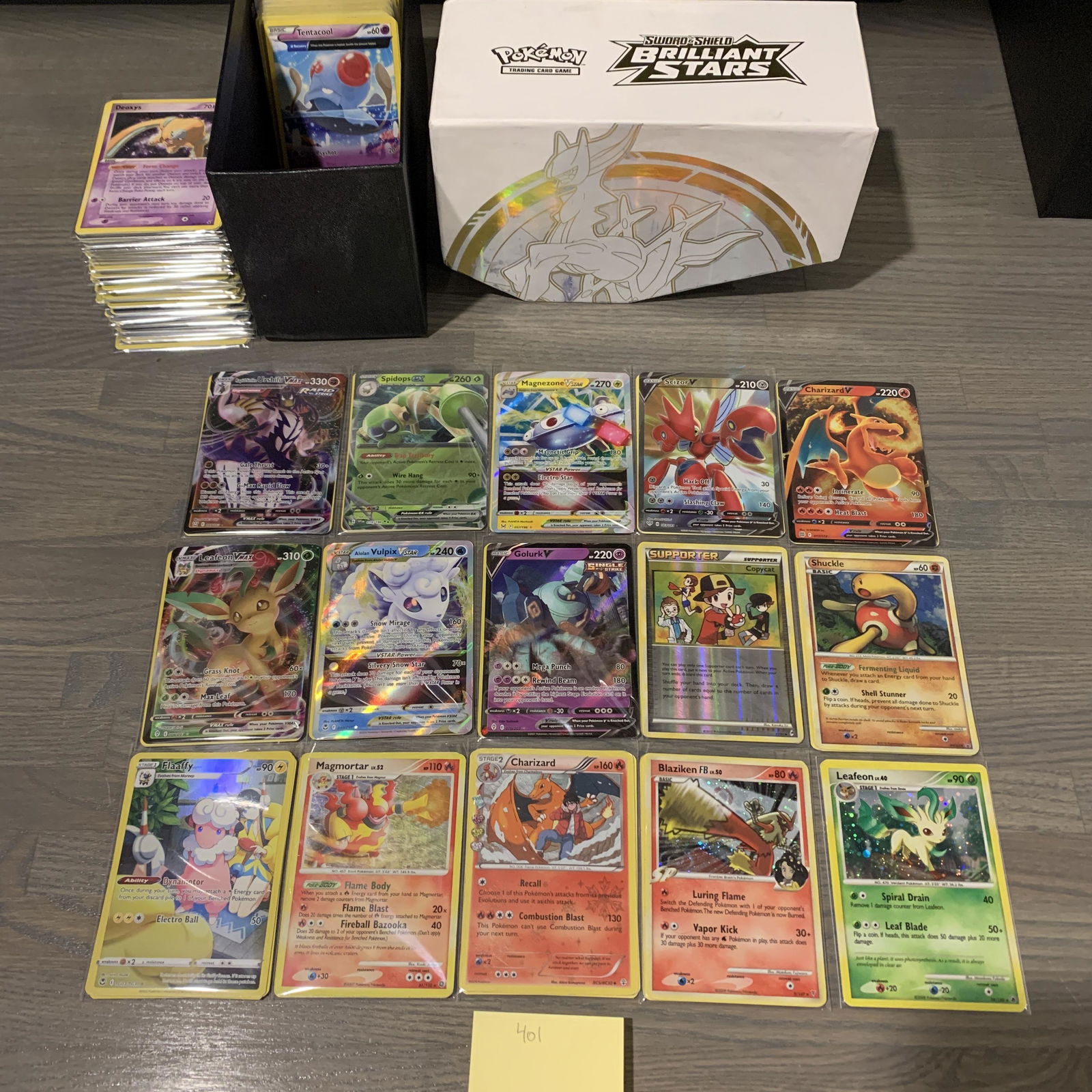 ETB filled with Pokemon cards (1 of 5)