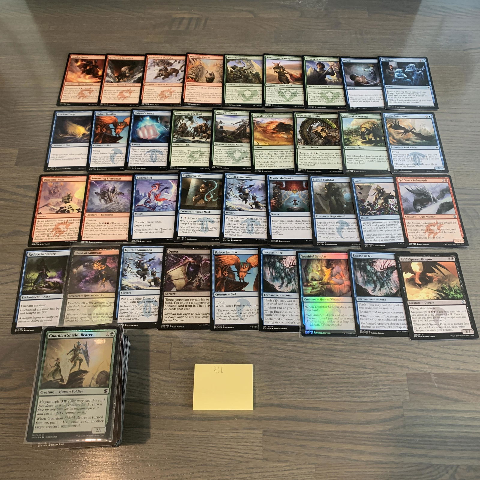 Dragons of Takir Magic Cards (1 of 3)