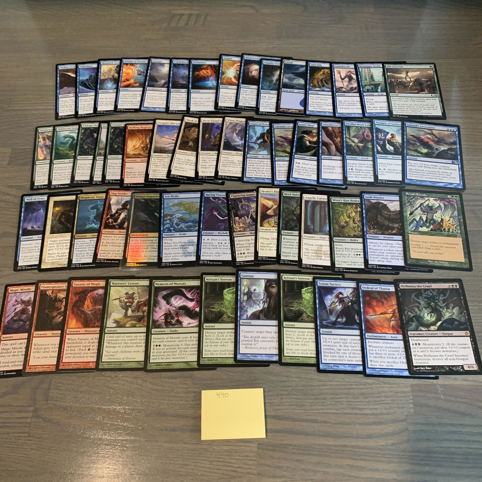 Box filled with 100s of Magic cards (1 of 3)