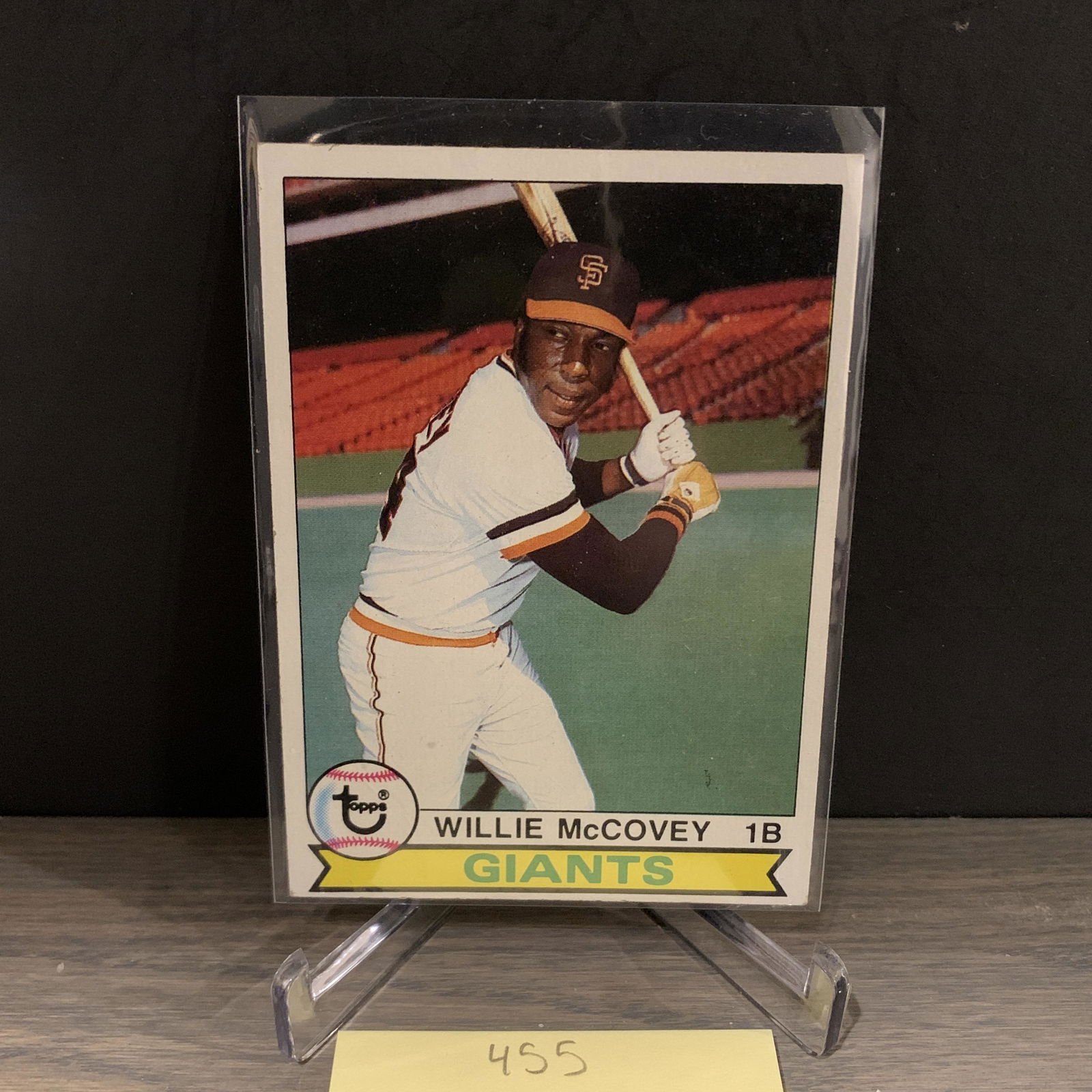 Willie McCovey 70s Topps Baseball Card (1 of 2)