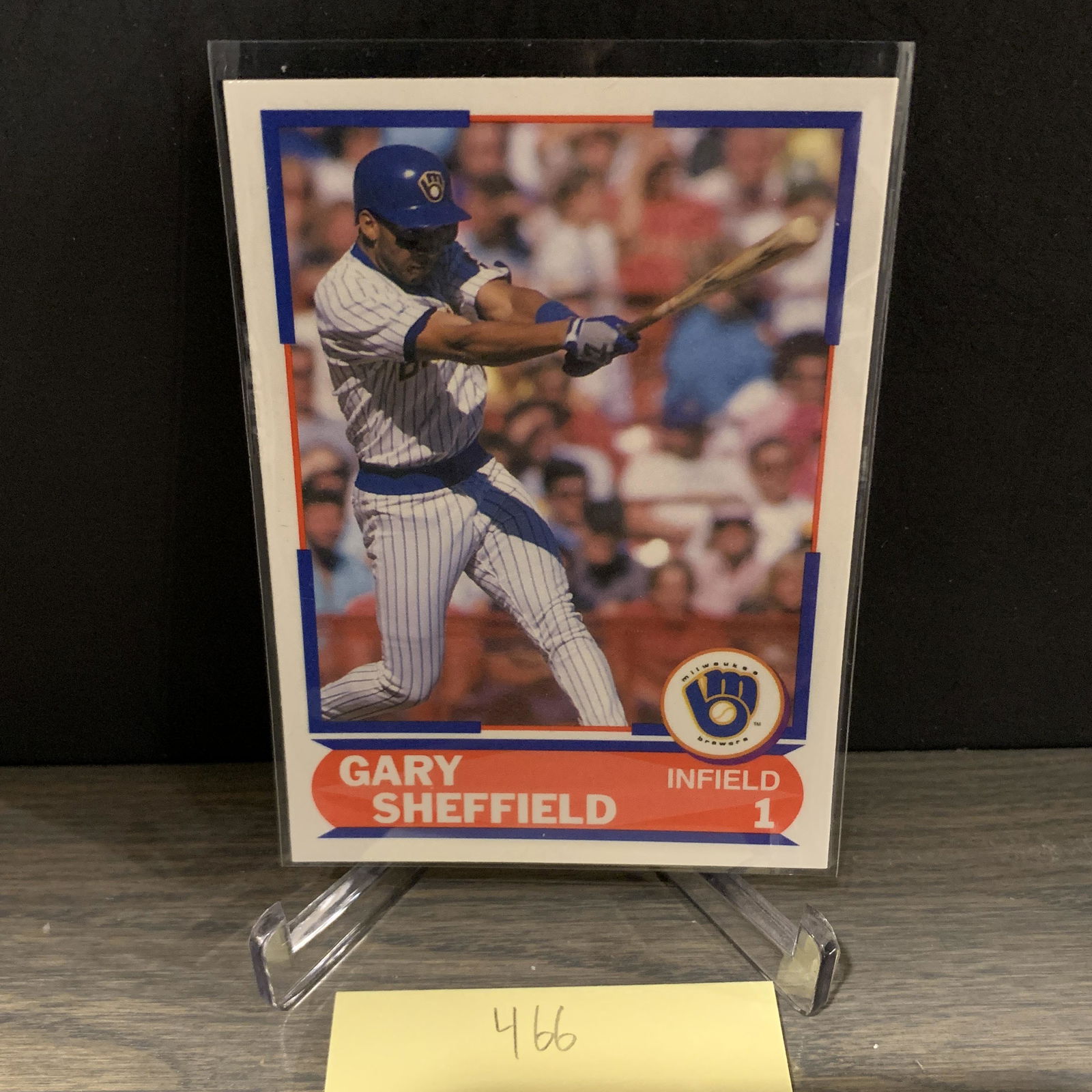 RARE ROOKIE CARD YOUNG STARS GARY SHEFFIELD (1 of 2)