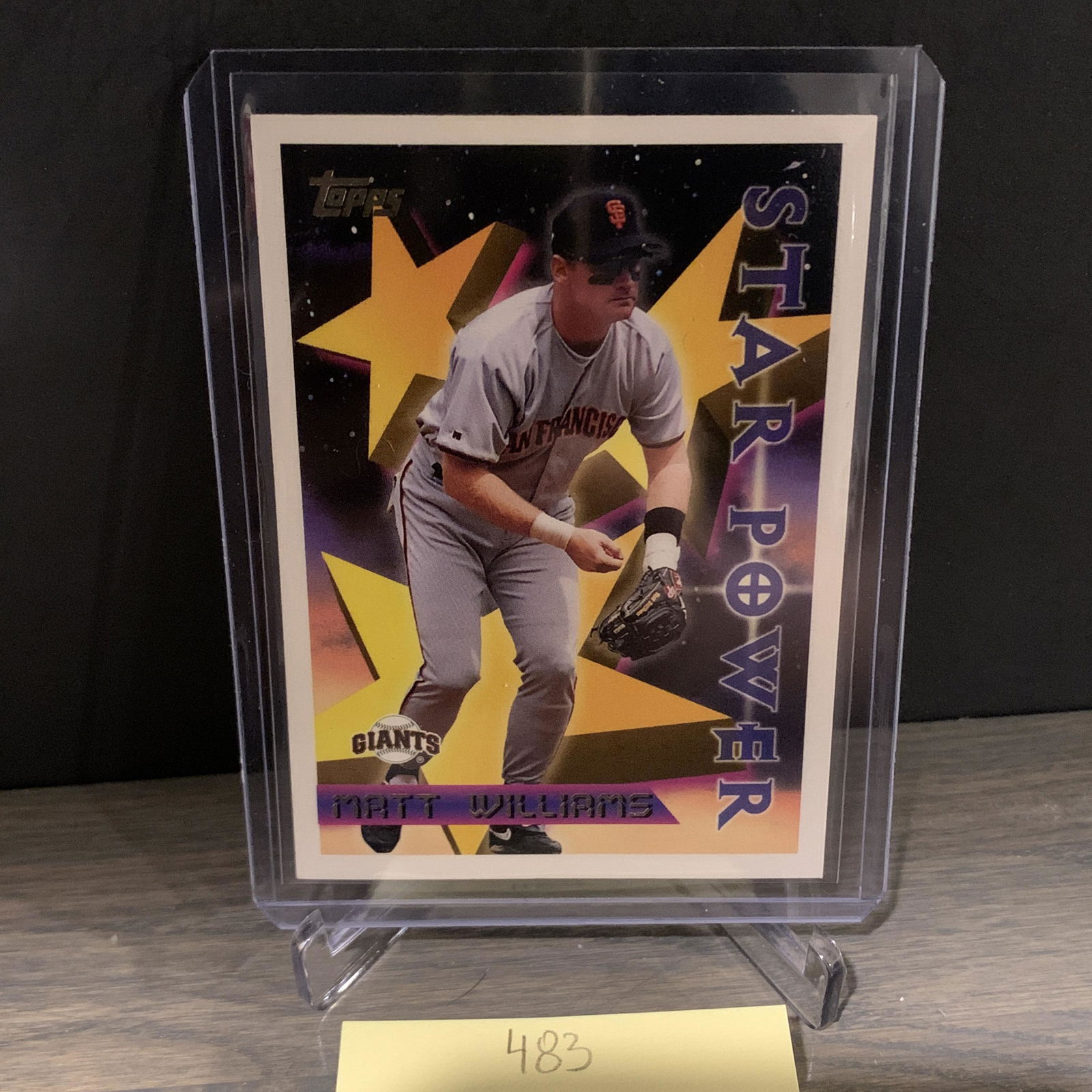 Matt Williams Topps Baseball Card Auction