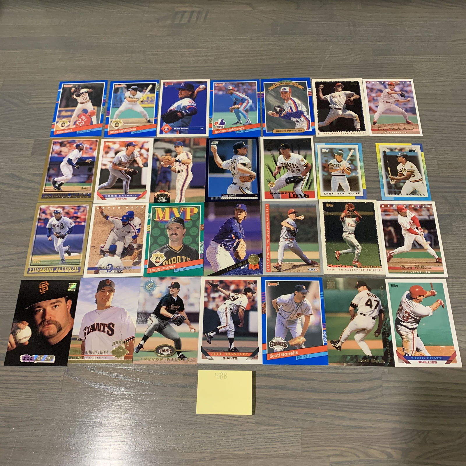 90s Baseball Cards Rod Beck (1 of 2)