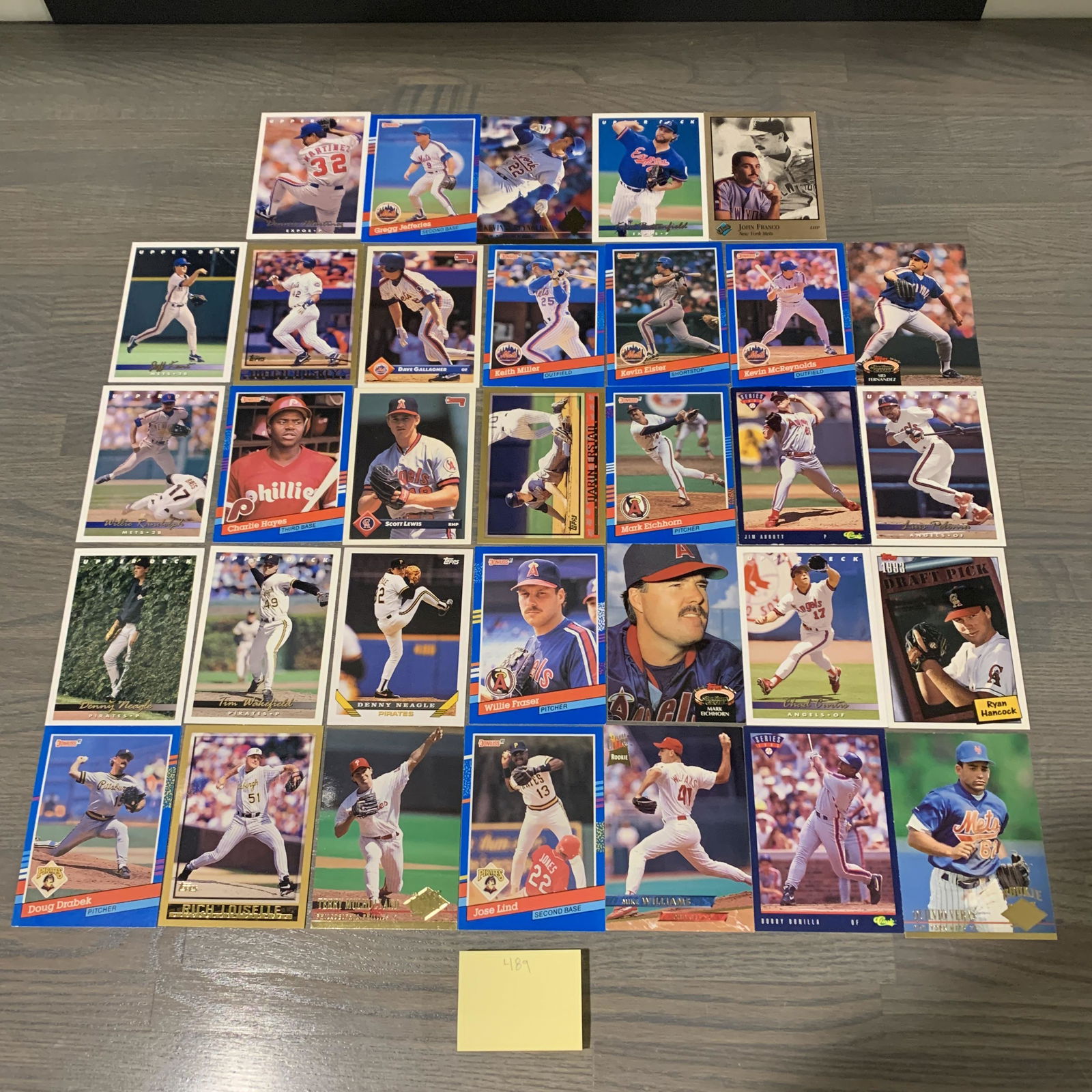 90s Baseball Cards Bobby Bonilla (1 of 2)