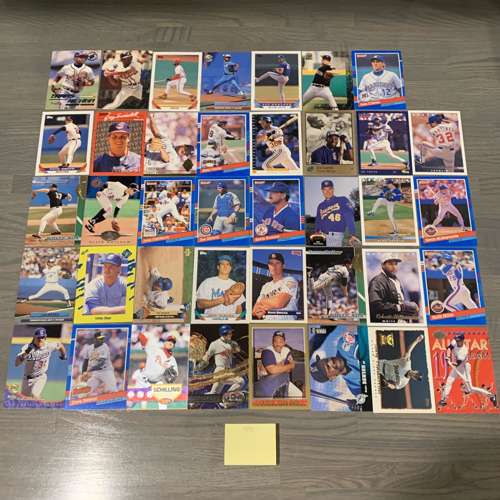 90s Baseball Cards Cecil Fielder: Lot of 90s Baseball cards. See photos for conditions. Now accepting consignments. For more info email aeronhouse1994@gmail.com