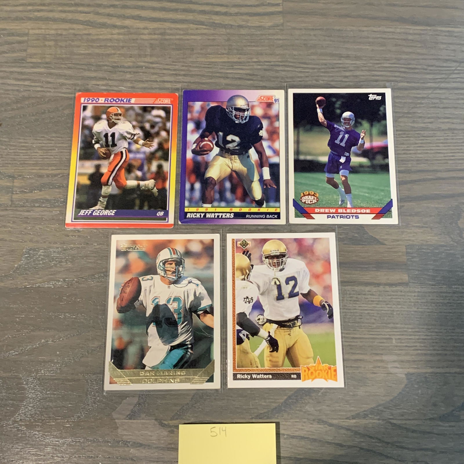 Football Cards Dan Marino (1 of 2)