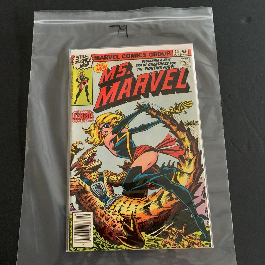 Ms. Marvel 20 Marvel Bronze Age 1st Series (1 of 1)