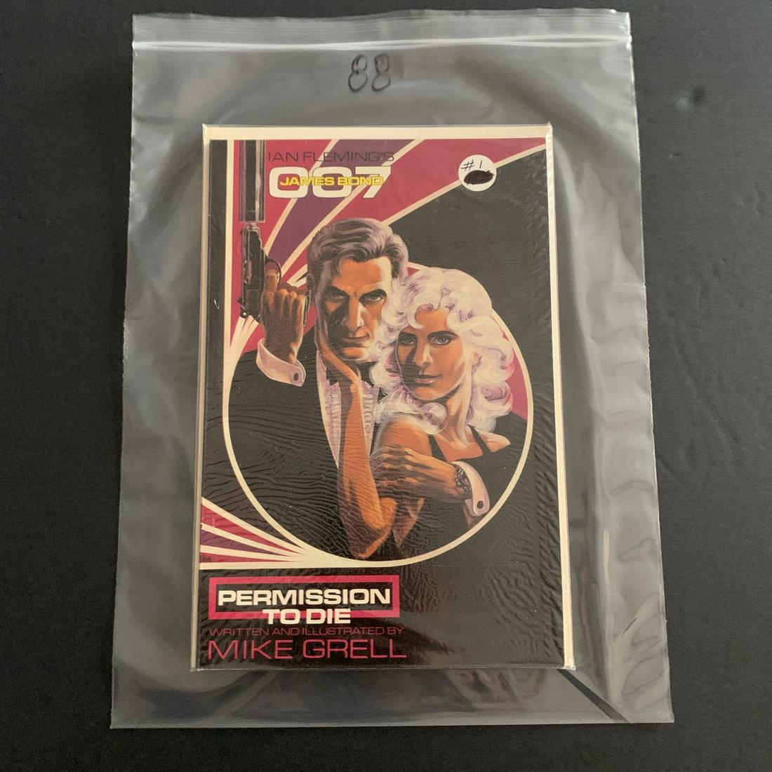 James Bond Permission to Die #1: We are a Veteran Owned and Operated Auction House. All Shipping and handling is done is house. We are now accepting consignments! Happy Bidding!