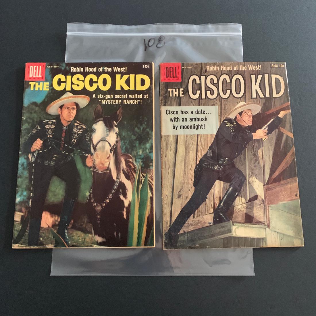 Cisco Kid 40 & 41 Last 2 Issues Photo Covers (1 of 2)