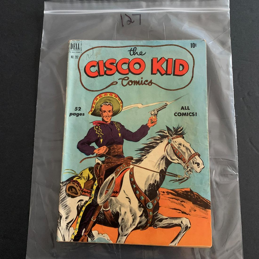 Four Color 292 1st Cisco Kid Golden Age Western Key! (1 of 2)