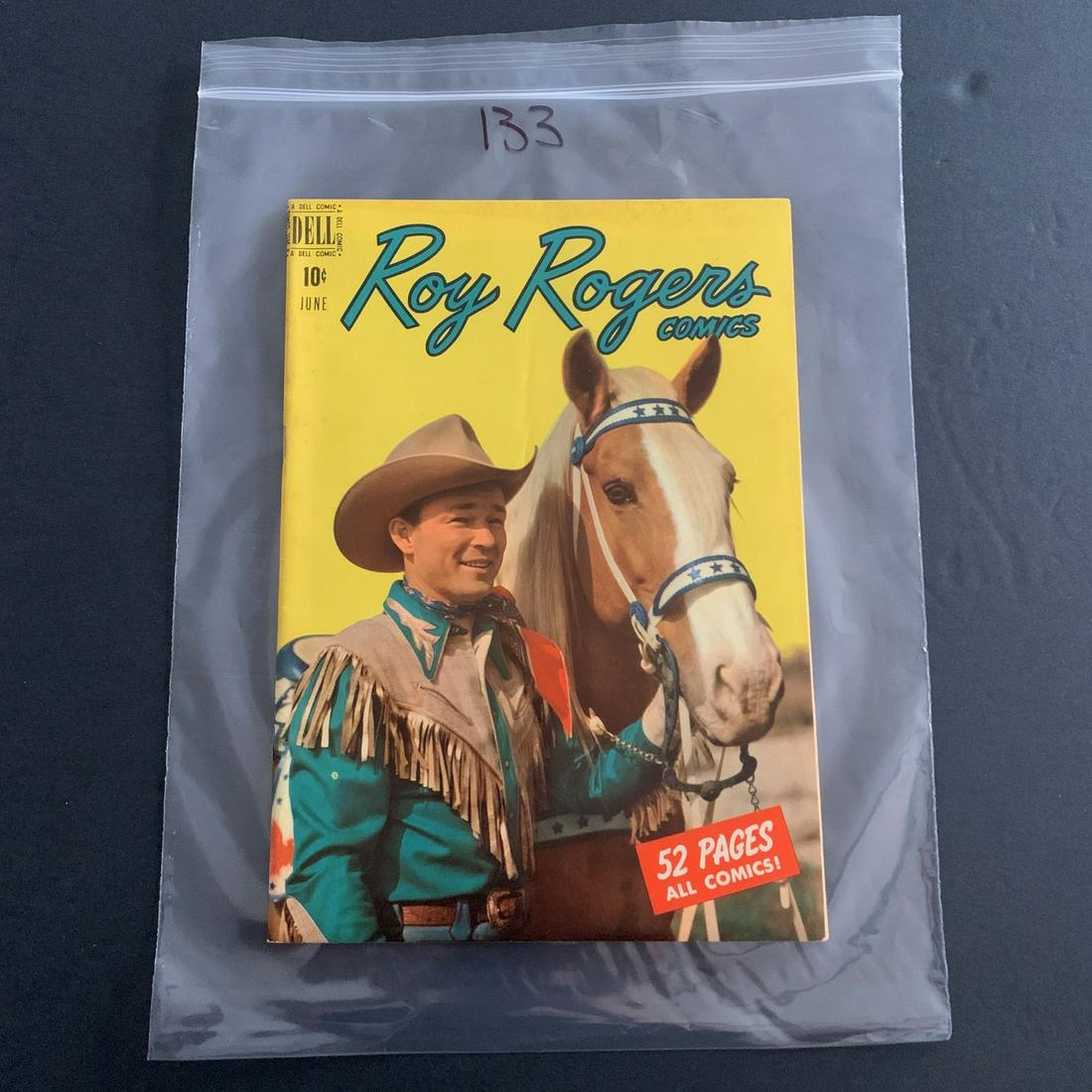 Roy Rogers Comics 30 Dell Golden Age Western: We are a Veteran Owned and Operated Auction House. All Shipping and handling is done is house. We are now accepting consignments! Happy Bidding!