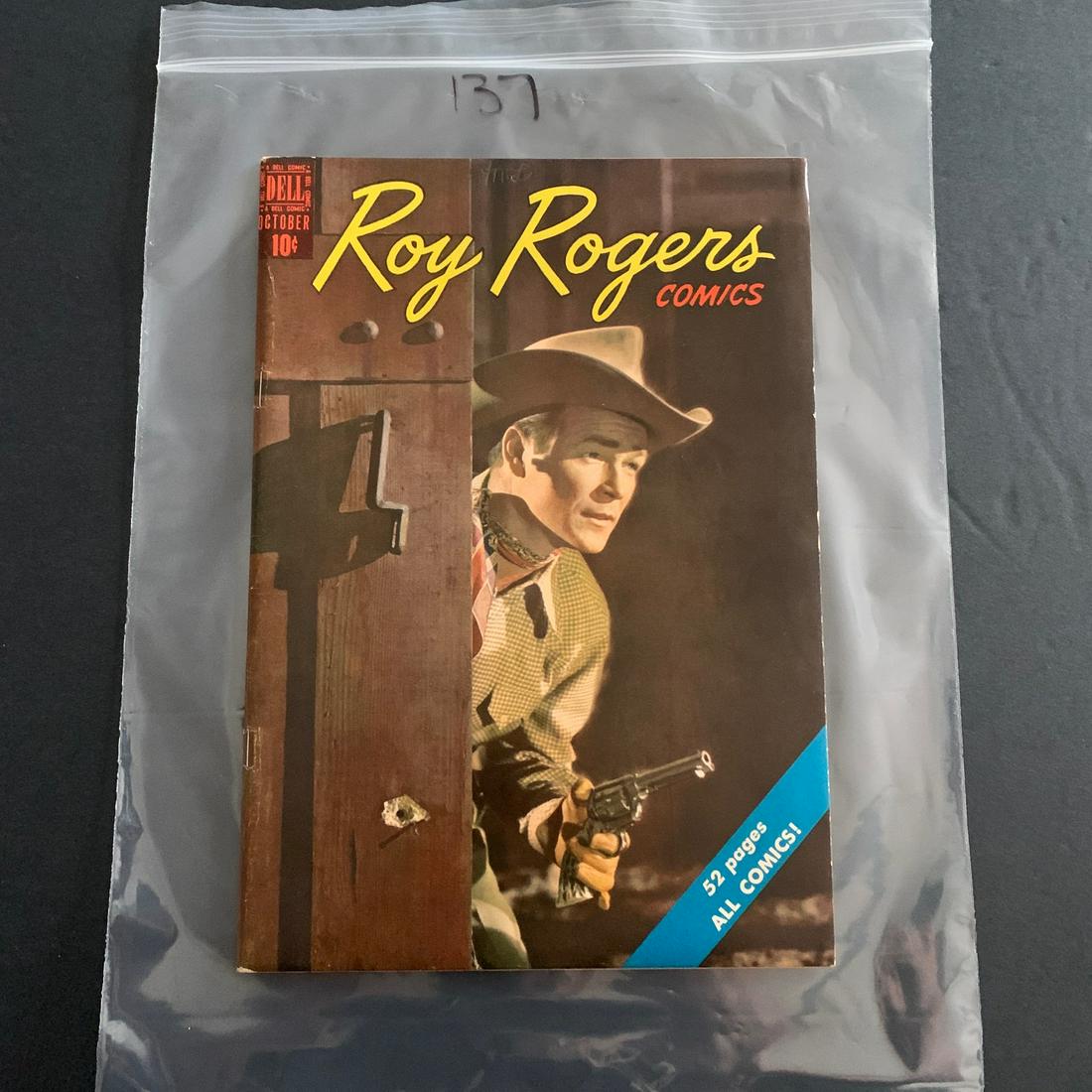 Roy Rogers Comics 22 Nice Dell Golden Age Western: We are a Veteran Owned and Operated Auction House. All Shipping and handling is done is house. We are now accepting consignments! Happy Bidding!