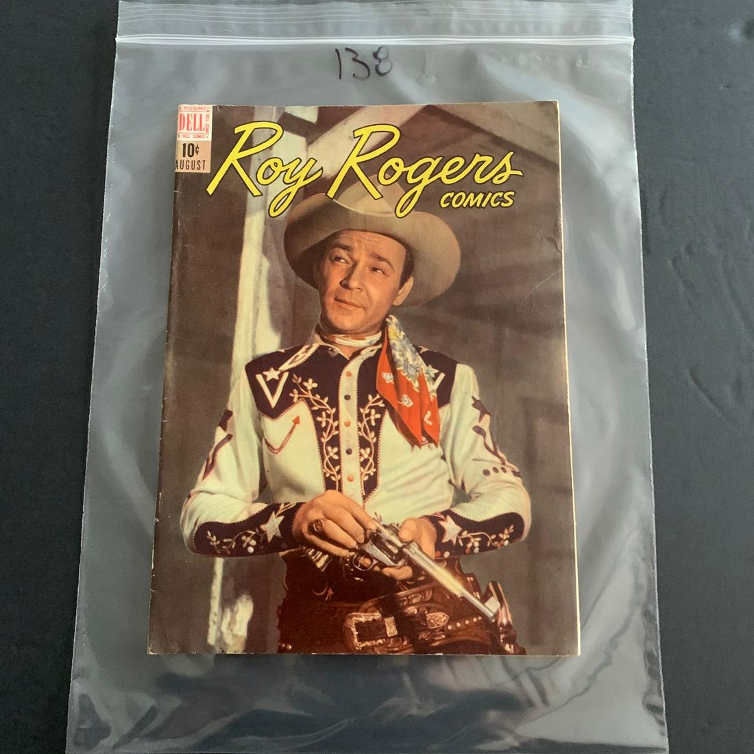 Roy Rogers Comics 8 Nice Dell Golden Age Western (1 of 2)