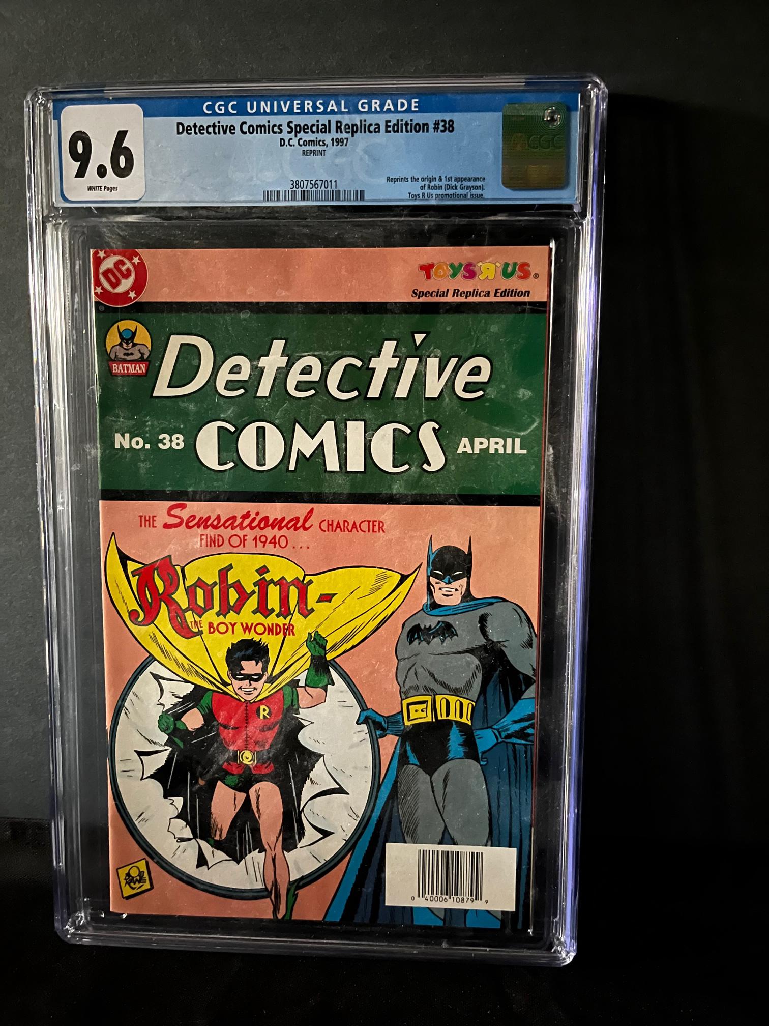Detective Comics Special Replica #38 CGC 9.6 (1 of 1)