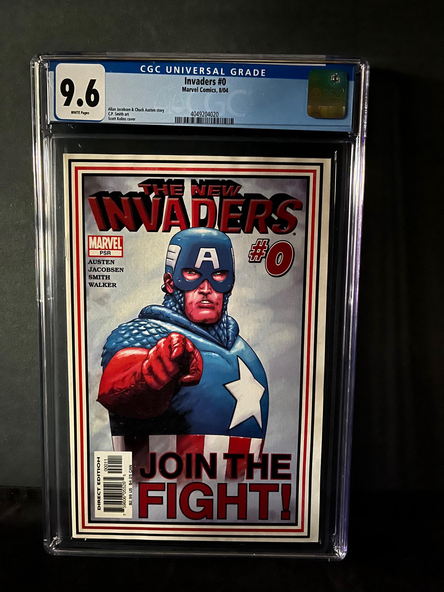 Invaders #0 CGC 9.6 (1 of 1)