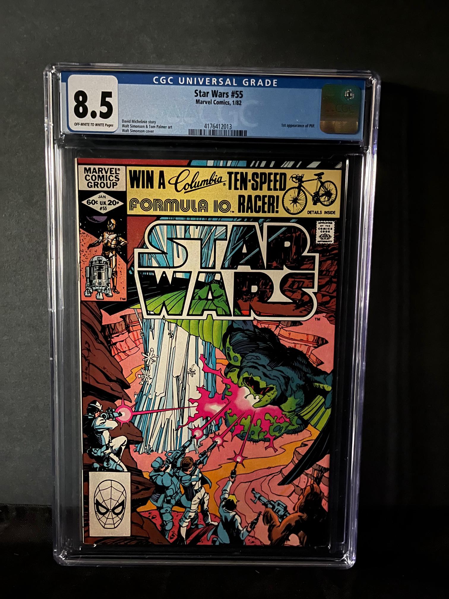Star Wars 55 CGC 8.5 1st app Plif (1 of 1)