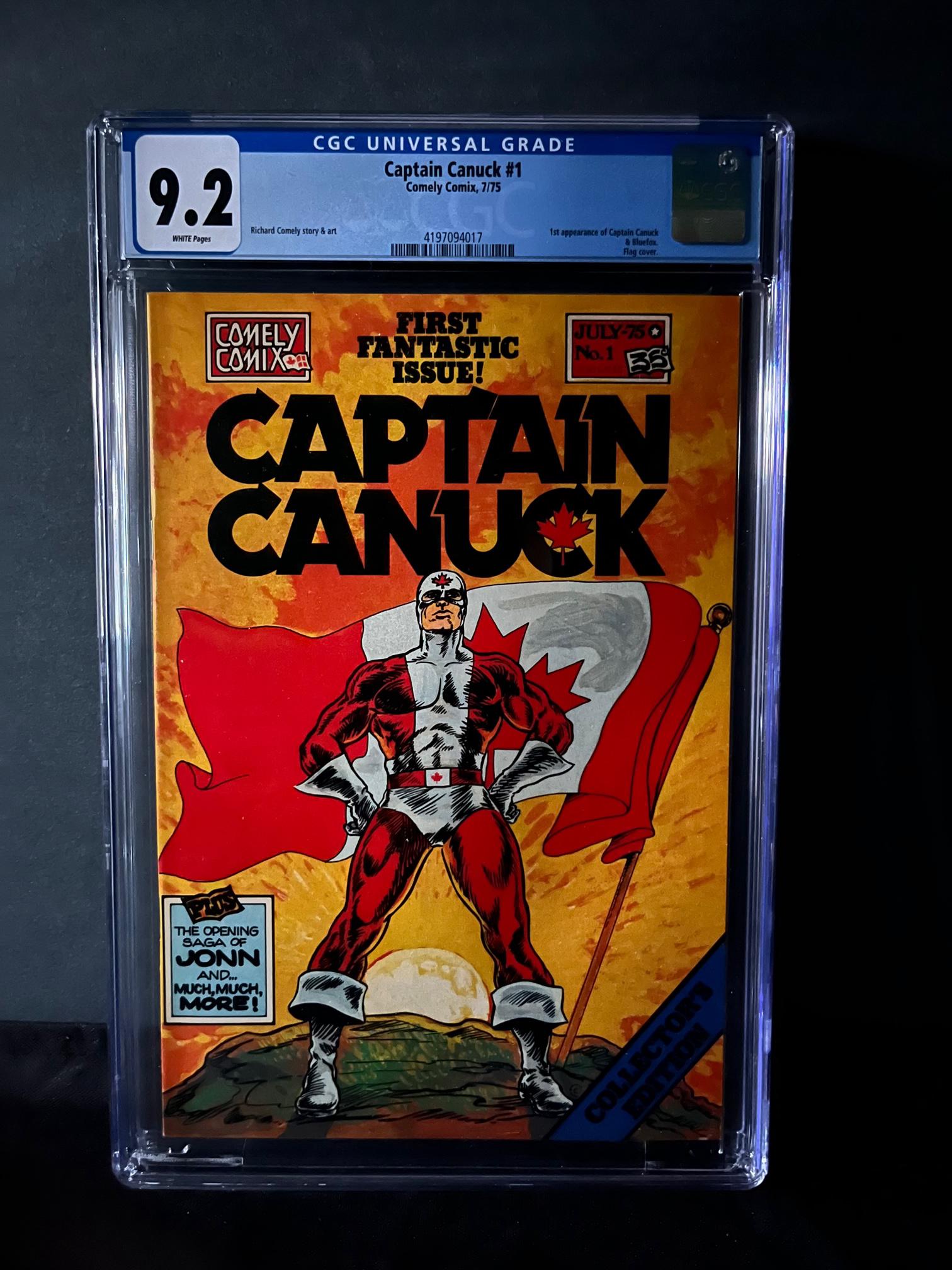 Captain Canuck 1 CGC 9.2 1st Captain Canuck (1 of 1)