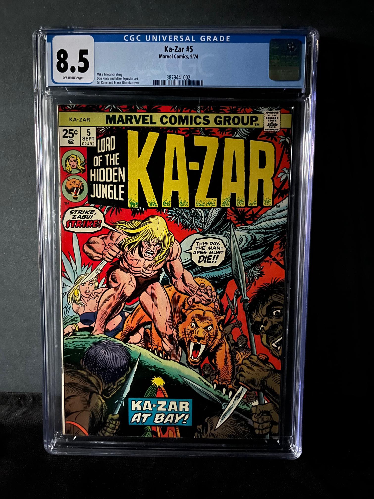 Ka-Zar 5 CGC 8.5 (1 of 1)