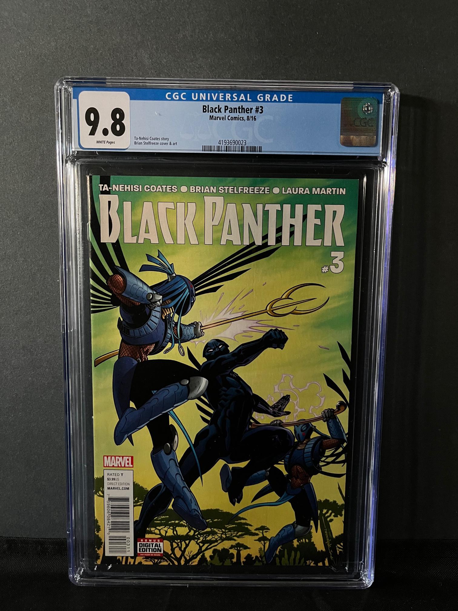 Black Panther 3 CGC 9.8 (1 of 1)