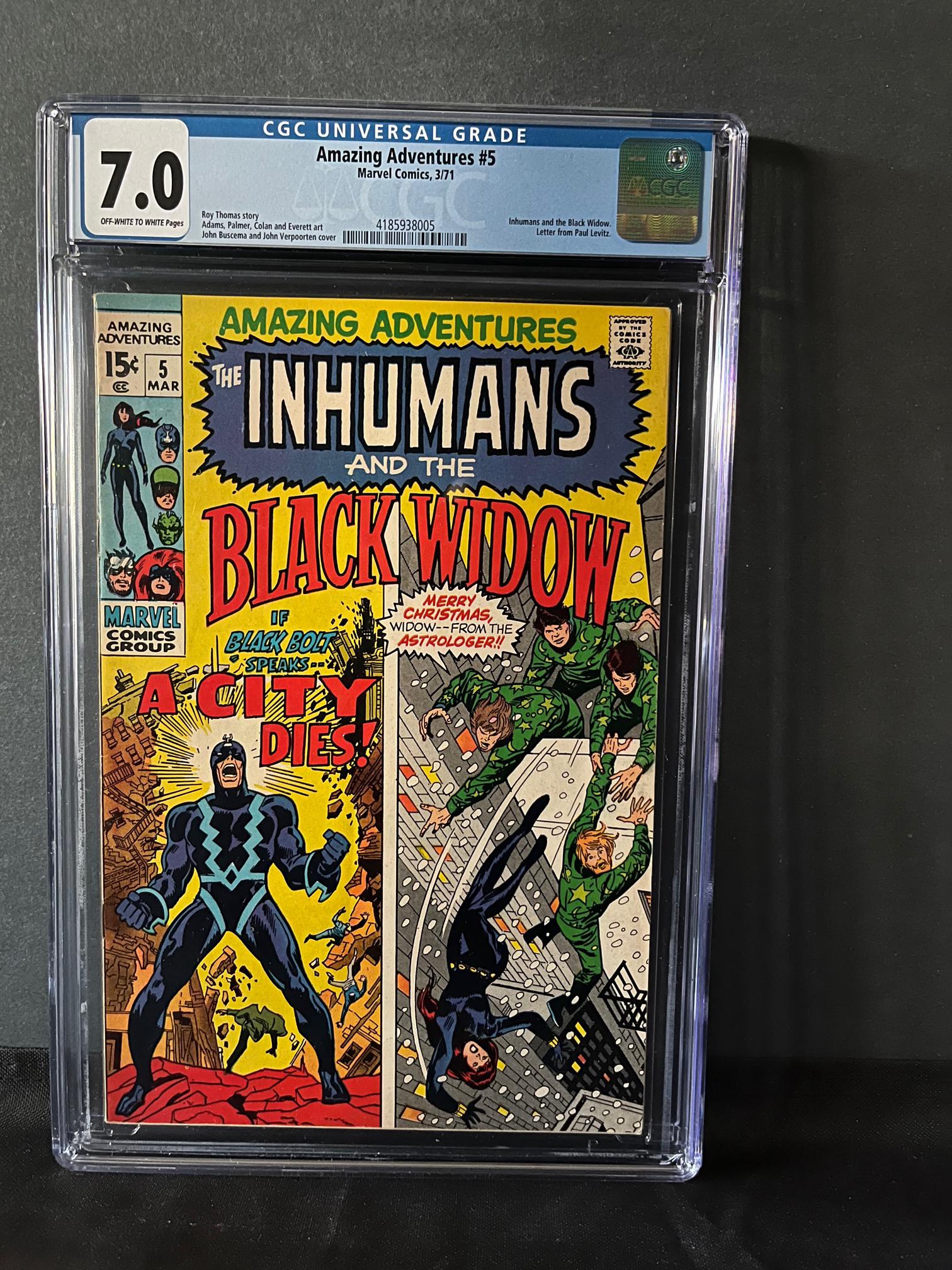 Amazing Adventures 5 CGC 7.0 (1 of 1)