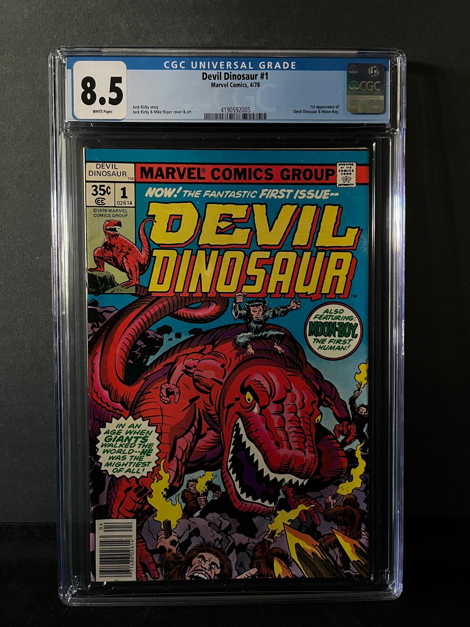 Devil Dinosaur 1 CGC 8.5 1st Devil Dinosaur (1 of 1)