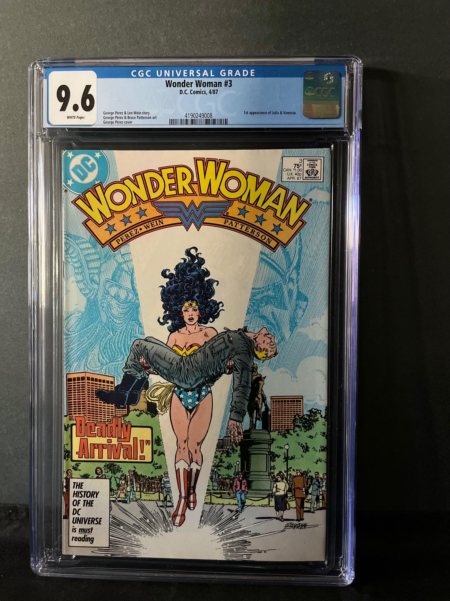 Wonder Woman 3 CGC 9.6 1st Julia & Vanessa (1 of 1)