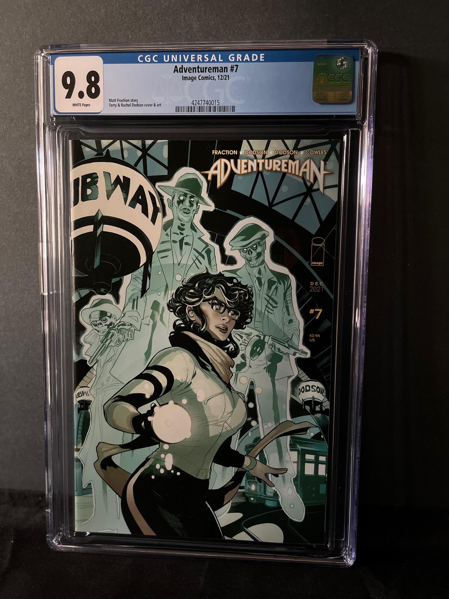 Adventureman 7 CGC 9.8 (1 of 1)