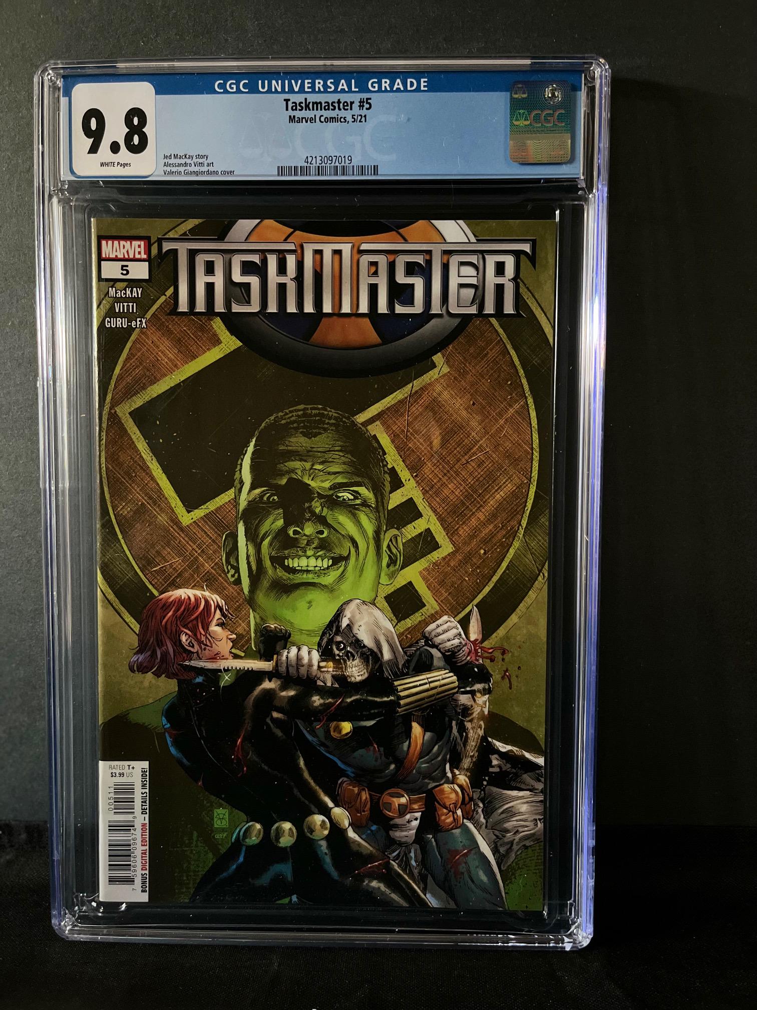 Taskmaster 5 CGC 9.8 (1 of 1)
