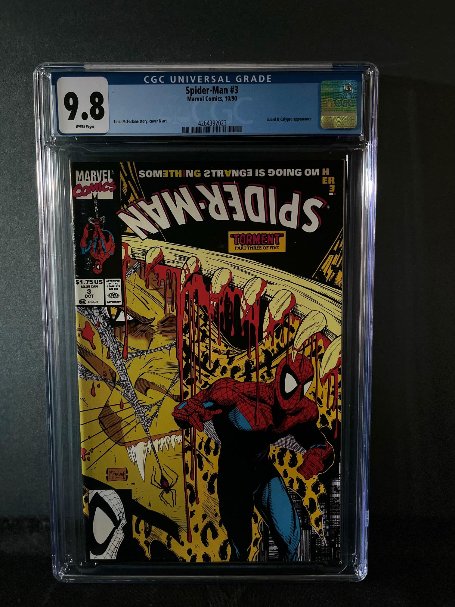 Spider-man 3 CGC 9.8 McFarlane Art (1 of 1)