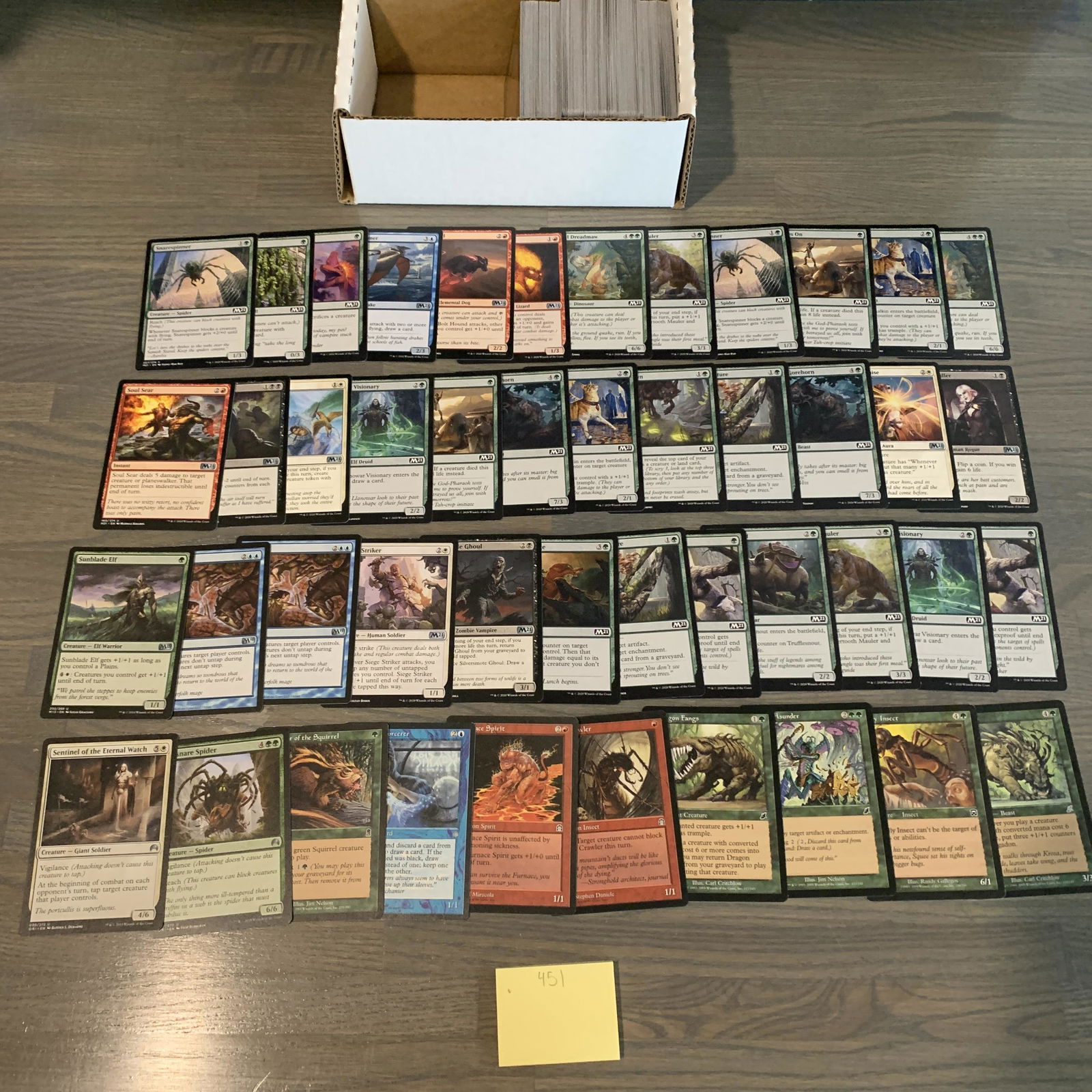 Box of Magic cards mixed sets (1 of 3)
