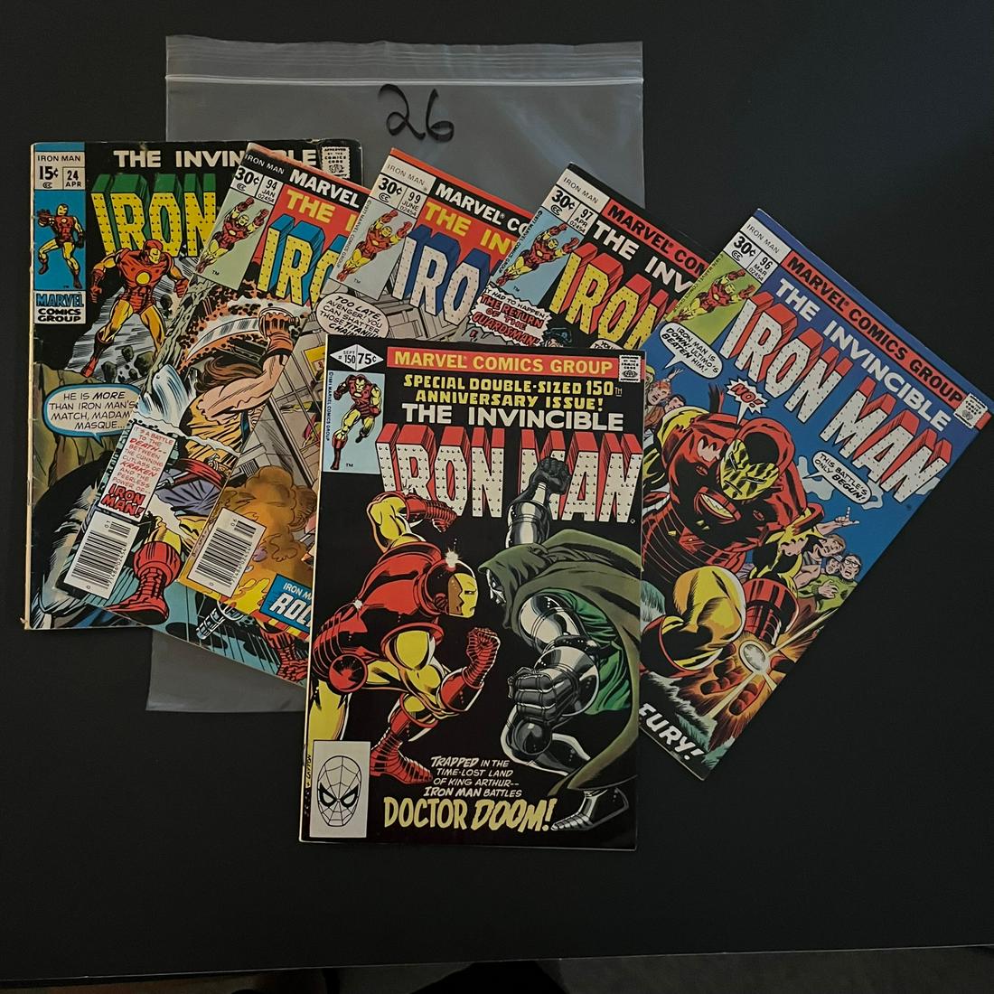 Iron Man Breonze Age Comic Lot (1 of 1)