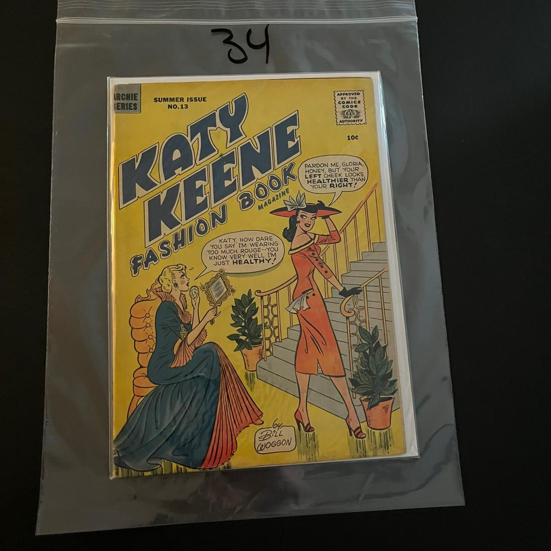 Katy Keene 13 Golden Age Series: We are a veteran owned company. Please look at the pictures carefully to determine what you believe the condition of collecitible is. We are currently accepting consignments. Email us a aeronhouse1994