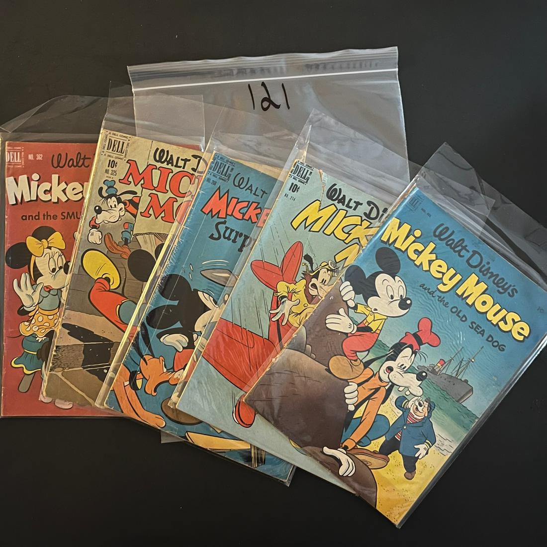 Dell Golden Age Mickey Mouse Lot: We are a veteran owned company. Please look at the pictures carefully to determine what you believe the condition of collecitible is. We are currently accepting consignments. Email us a aeronhouse1994