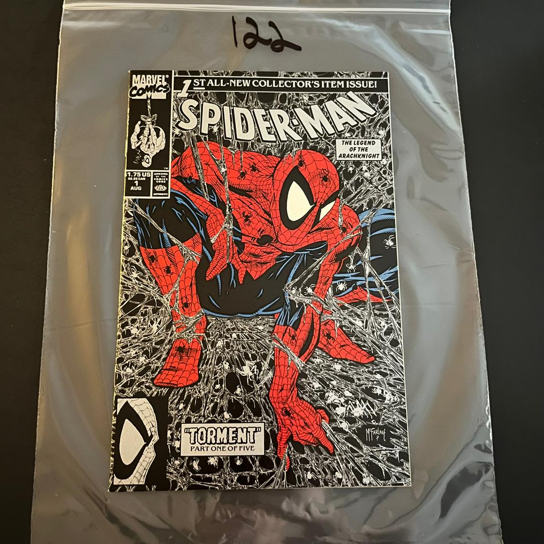 Spider-man 1 Todd McFarlane Silver Foil Edition (1 of 1)